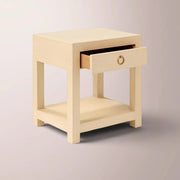 Dravena 1-Drawer Nightstand — WHEAT