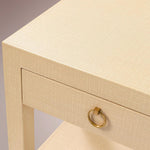Dravena 1-Drawer Nightstand — WHEAT