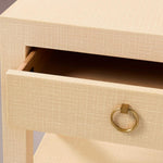 Dravena 1-Drawer Nightstand — WHEAT