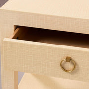Dravena 1-Drawer Nightstand — WHEAT