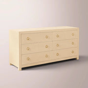Dravena Dresser — WHEAT / WIDE 6-DRAWER