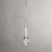 Soltaire Crystal Pendant 1 light 2 lights