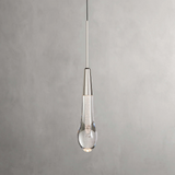 Soltaire Crystal Pendant 1 light 2 lights