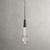 Soltaire Crystal Pendant 1 light 2 lights