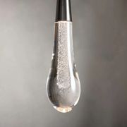 Soltaire Crystal Pendant 1 light 2 lights
