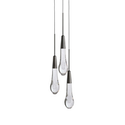 Soltaire Cluster Crystal Pendant 3 Light 5 Light 7Light