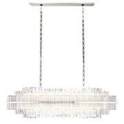 Vienna Linear Crystal Chandelier