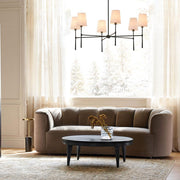 Rhodes Round Chandelier 4 Light / 6 Light