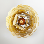 Dora Handblown Disc Glass Chandelier 27.6