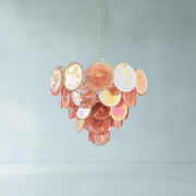 Dora Handblown Disc Glass Chandelier 27.6