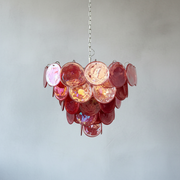 Dora Handblown Disc Glass Chandelier 27.6