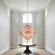 Dora Handblown Disc Glass Chandelier 19.7