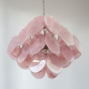 Dora Handblown Disc Glass Chandelier 19.7