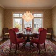 Dora Handblown Disc Glass Chandelier 19.7