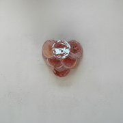 Dora Handblown Disc Glass Wall Sconce 13.4