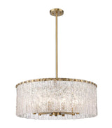 Aura Round Glass Chandelier 27”D 32“D
