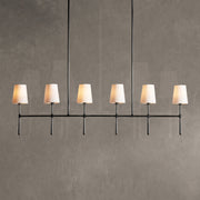 Rhodes Linear Chandelier 5 Light / 6 Light
