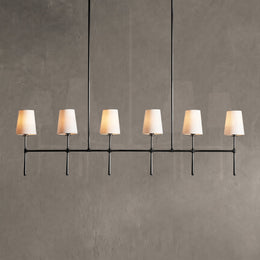 Rhodes Linear Chandelier 5 Light / 6 Light