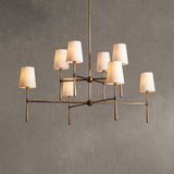 Rhodes 2-Tier Round Chandelier 48