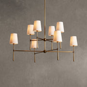 Rhodes 2-Tier Round Chandelier 48