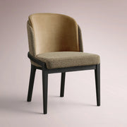 Molena Dining Chair — BELLANO EARTH / VESUVIO BLACK