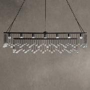 Aubrey Crystal Ball Rectangular Chandelier 47'' 60''