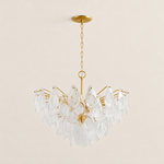 Darevielle Teardrop Blown Glass Chandelier 35.75