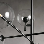Modern Roscoe Glass Ball Chandelier