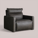 Pevona Leather Motion Recliner — LANIE GRAPHITE