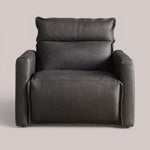 Pevona Leather Motion Recliner — LANIE GRAPHITE