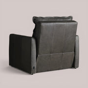 Pevona Leather Motion Recliner — LANIE GRAPHITE