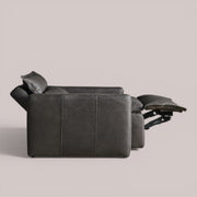 Pevona Leather Motion Recliner — LANIE GRAPHITE