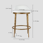 Axton Forge Bar Counter Stool For Kitchen & Living Room