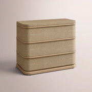 Liromelle Shagreen Closed Nightstand — TAUPE SHAGREEN/GREIGE BRUSHED OAK / 26