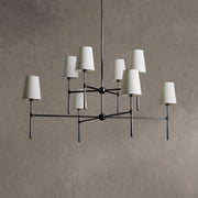 Rhodes 2-Tier Round Chandelier 48