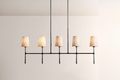 Rhodes Linear Chandelier 5 / 6 Light - kimoylights
