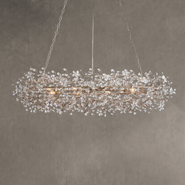 Fiore Oval Chandelier 62''74''