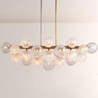 Mandoza Linear Chandelier -kimoylights