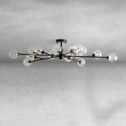 Apollo Moder Glass Ball Flushmount 20''36''47''