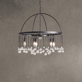 Aubrey Crystal Ball Round Chandelier 5 Light / 8 Light