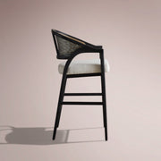 Aylora Stool — BLACK DRIFTED & NOMAD SNOW / BARSTOOL