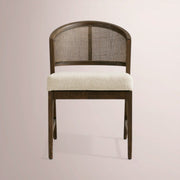 Aylora Dining Side Chair — MOCHA & PROMISE ECRU