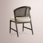 Aylora Dining Side Chair — MOCHA & PROMISE ECRU