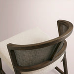Aylora Dining Side Chair — MOCHA & PROMISE ECRU