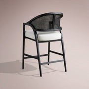 Aylora Stool — BLACK DRIFTED & NOMAD SNOW / COUNTER STOOL