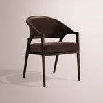 Aylora Upholstered Back Dining Arm Chair