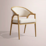 Aylora Upholstered Back Dining Arm Chair
