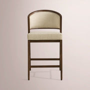 Aylora Upholstered Back Armless Counter Stool