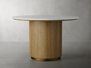 Finnegan Round Dining Table 48“D 60”D