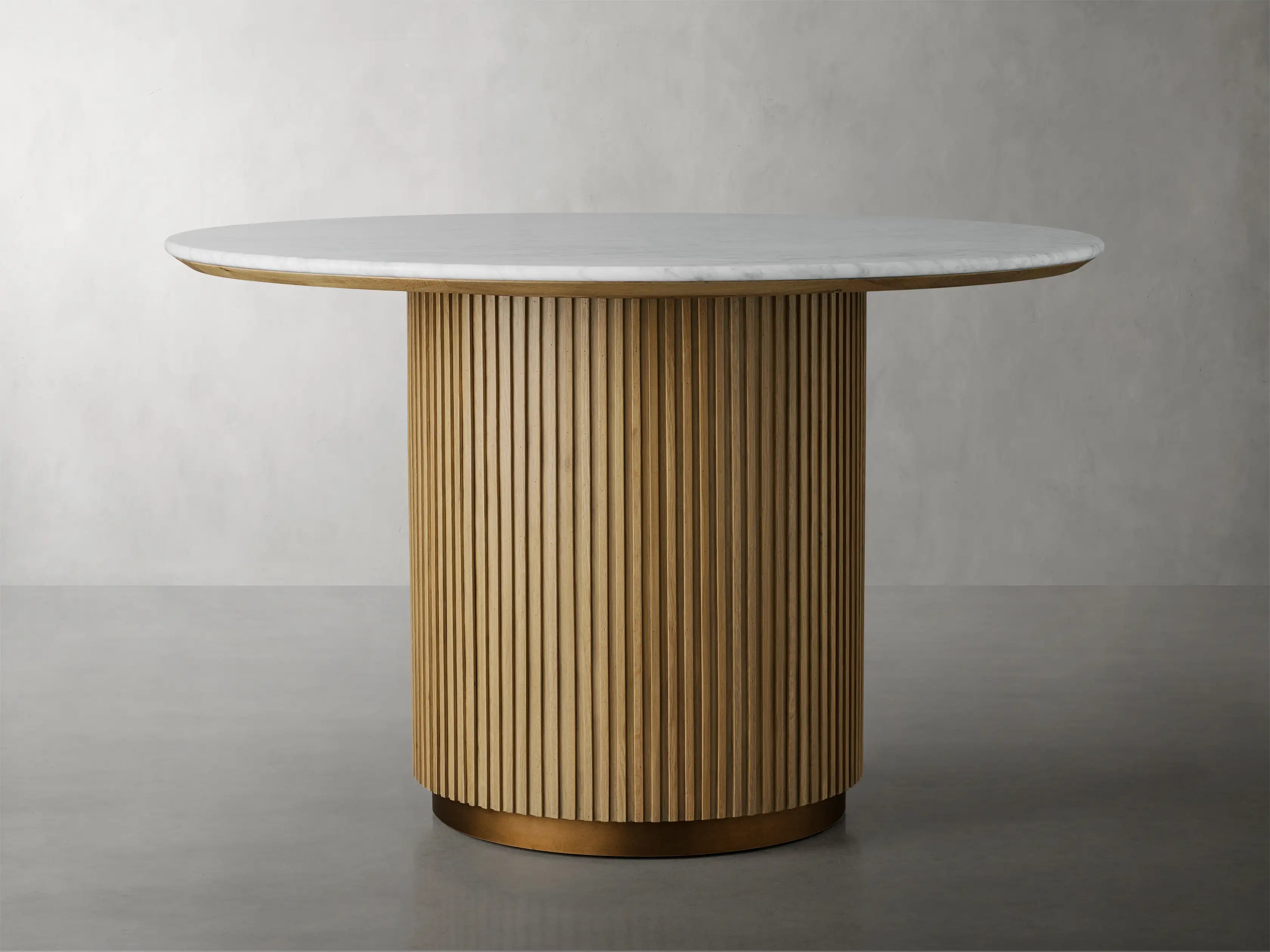 Finnegan Round Dining Table 48“D 60”D